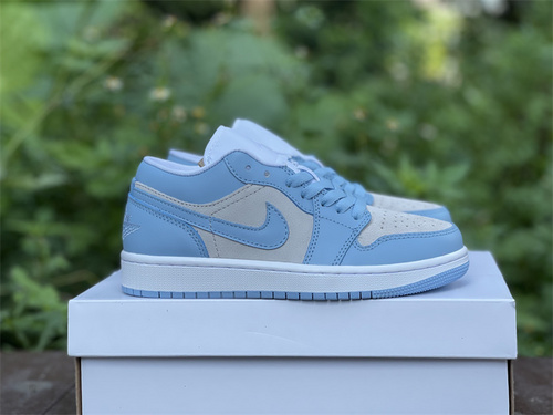 Air Jordan 1 LOW University Blue Cargo DC0774 050_ full code shipment 36 --- 45-92018d53